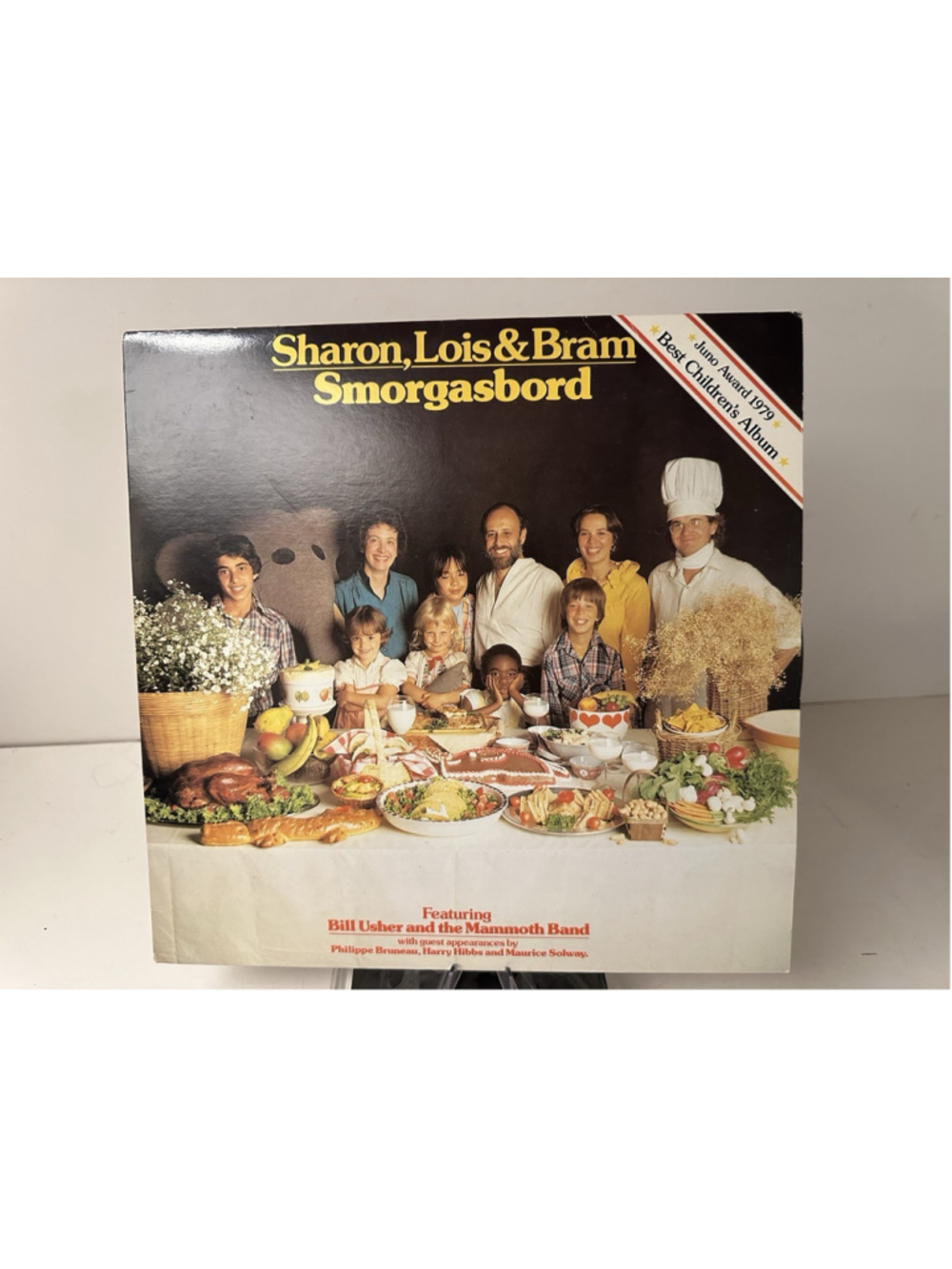 Sharon Lois and Bram Smorgasbord Vinyl LP Record 1979 Elephant Records